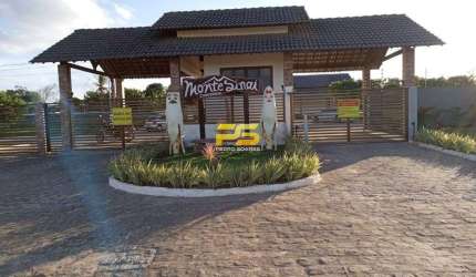 LOTE A VENDA OPORTUNIDADE CONDOMINIO MONTE SINAI BANANEIRAS-PB