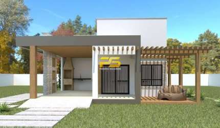 Casa de Condomínio com 3 quartos à Venda, Chã de Lindolfo - Bananeiras