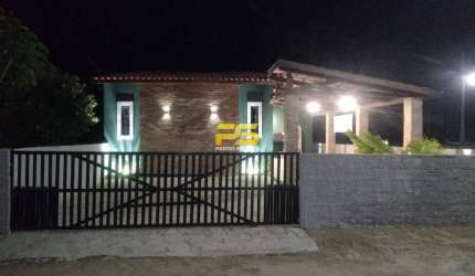 CASA NOVA A VENDA PORTEIRA FECHADA LOTEAMENTO AREIA -PB