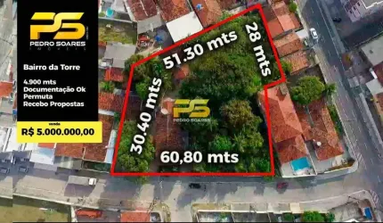 Área/Terreno à Venda, Torre - João Pessoa