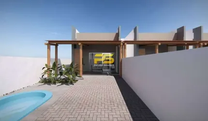 Pré-Lançamento de 20 casa em Carapibus no Saint Ana Beach House R$ 239.000,00 Cada