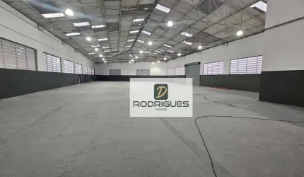 Galpão para alugar, 1700 m² por R$ 35.000,00/mês - Serraria - Diadema/SP
