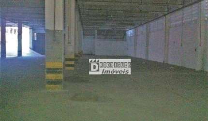 Galpão para alugar, 1000 m² por R$ 25.000,00/mês - Canhema - Diadema/SP