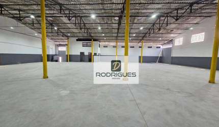 Galpão para alugar, 1000 m² por R$ 25.000,00/mês - Vila João Ramalho - Mauá/SP