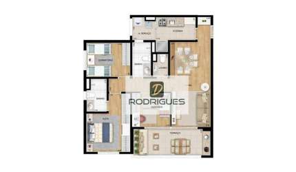 Apartamento com 3 dormitórios à venda, 85 m² por R$ 760.000,00 - Vila Conceição - Diadema/SP