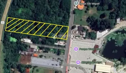 Terreno à venda na Avenida Rodesindo Pavan, 16776, Praia do Estaleiro, Balneário Camboriú, 55200 m2 por R$ 5.990.000
