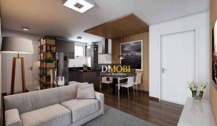 Apartamento com 2 dormitórios à venda, 56 m² por R$ 280.000,00 - Reserva dos Arvoredo - Gravataí/RS