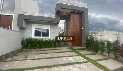 Casa com 3 dormitórios à venda, 90 m² por R$ 668.000 - Reserva Bela Vista - Gravataí/RS