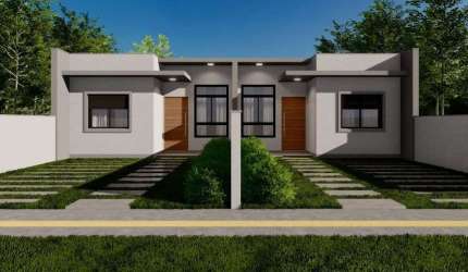 Casa com 3 dormitórios à venda, 70 m² por R$ 379.000,00 - Bom Sucesso - Gravataí/RS