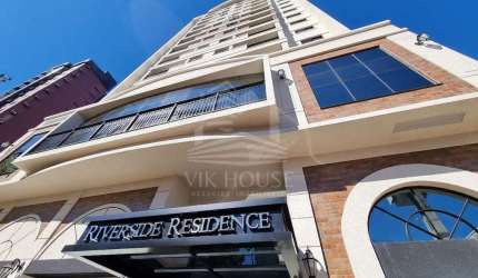 APARTAMENTO PARA VENDA E LOCAÇÃO MOBILIADO NO EDÍFICIO RIVERSIDE - CENTRO