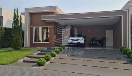 CASA TÉRREA MOBILIADA À VENDA NO CONDOMÍNIO RESIDENCIAL SAFIRA