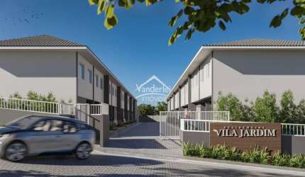 Sobrados no Residencial Vila Jardim Lot Portal da Colin no bairro Forquilhas em São Jose - SC