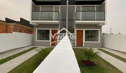 Sobrado Lot Lisboa III com 02 quartos, sendo 02 suites no bairro Forquilhas em São Jose-SC