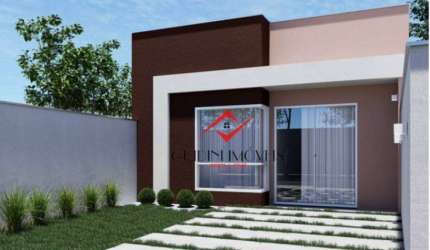 Casa com 3 quartos à venda na Rua Antônio Singer, 4689, Campo Largo da Roseira, São José dos Pinhais, 54 m2 por R$ 316.000