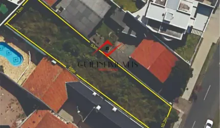 Terreno à venda na Rua Alcídio Viana, São Pedro, São José dos Pinhais, 639 m2 por R$ 1.100.000