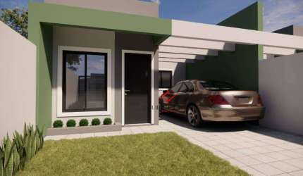 Casa com 3 quartos à venda na Rua Otávio Claudino de Camargo, Cruzeiro, São José dos Pinhais, 93 m2 por R$ 729.000