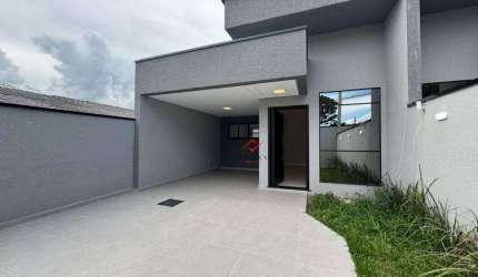 Casa com 3 quartos à venda no Cruzeiro, São José dos Pinhais , 97 m2 por R$ 729.000