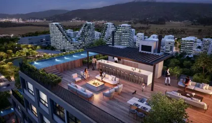 Apartamento duplex com terraço