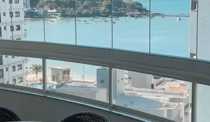 Apartamento com vista para o mar definitiva em Itapema - SC
