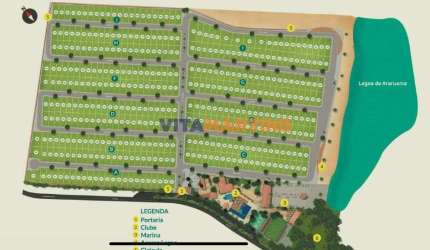Terreno com 250m² à venda por R$ 240.000,00, Monte Alto, Arraial do Cabo, RJ
