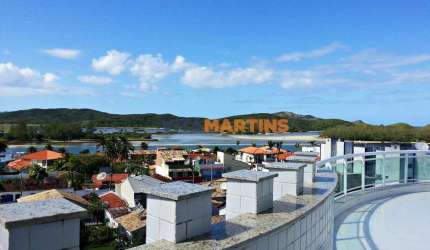 Cobertura de 3 quartos (2 suítes) à venda na Passagem em Cabo Frio/RJ por R$1.800.000,00