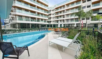 Apartamento Novo com 3 Quartos, Vista para a Praia - Vila Nova, Cabo Frio