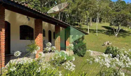 Chácara com 3 dormitórios à venda, 7137 m² por R$ 690.000 - Palmeirinha - Juquitiba/SP