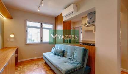 Apartamento com 1 quarto à venda na Rua Iguatemi, 335, Jardim Paulistano, São Paulo, 50 m2 por R$ 800.000