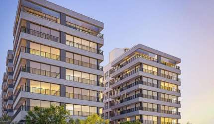 Busca qualidade de vida? Lançamento na Praia Comprida. Apartamentos à venda com 2 suítes, próximo a Beira Mar São José