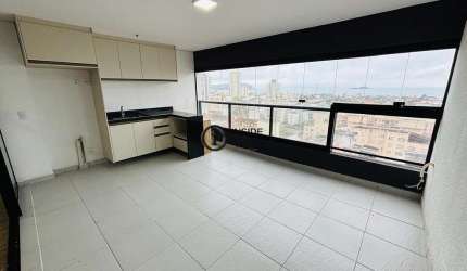 Apartamento de 1 quarto com vista para o mar
