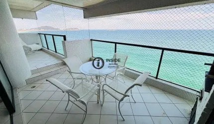 Apartamento frente mar com lazer e 3 suítes