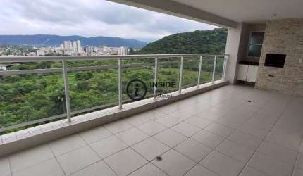 Apartamento com varanda vista mar e 3 suítes