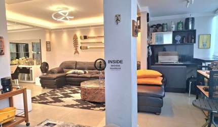 Apartamento de 4 suítes na enseada
