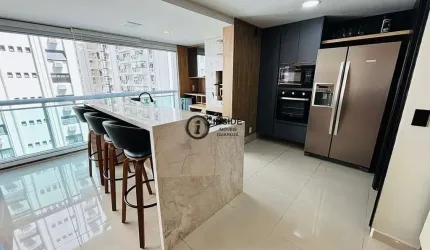 Apartamento com 3 quartos e varanda no guarujá
