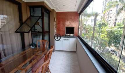 Apartamento com varanda gourmet a venda na enseada