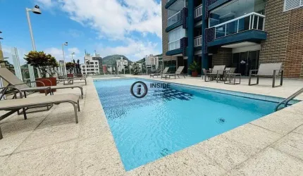 Apartamento em prédio com lazer e vista mar