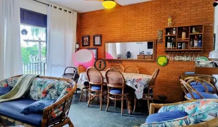 Apartamento amplo de 3 quartos lado praia