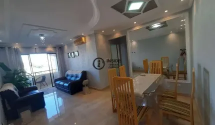 Apartamento mobiliado 3 quartos na enseada