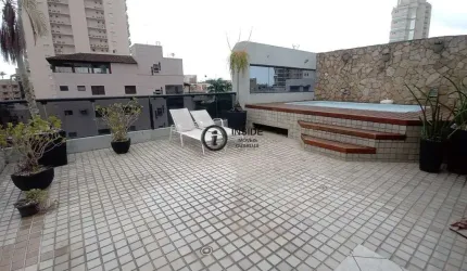 Cobertura penthouse com 3 quartos na enseada