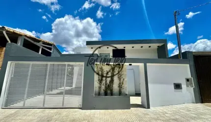 ✨ Alto Padrão em São Pedro – Casa Nova com Pé-Direito Duplo e Área Gourmet!!