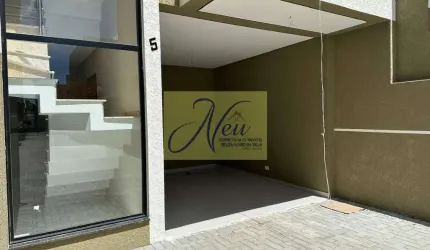 Sobrado com terraço- 3 quartos com suite- Uberaba- Curitiba