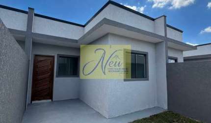 Casa 2 quartos em condominio com amplo quintal - Campo de Santana- Curitiba