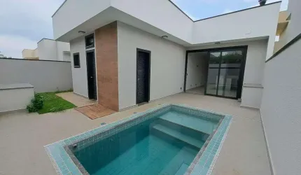 Casa em Condomínio à Venda - Brasil 500, Paulínia - 180m2 - Condomínio Reserva Real Home Resort  - 3 suítes