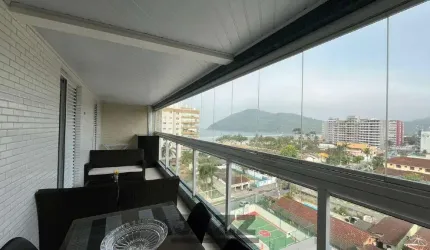 Apartamento à Venda - Centro, Bertioga - 90m2 - Condomínio Plaza Del Mar  - 2 Quartos