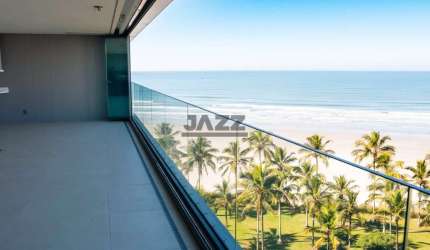 Apartamento 208m²  frente mar, com 4 suítes, Módulo 3- Riviera de São Loureço-Bertioga /SP