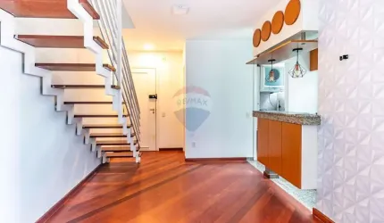 RP4 Apartamento Duplex à venda, no Cambuí - 76,43m² - 2 quartos (sendo 2 suítes) ,  2 vagas cobertas.