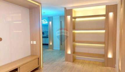 RE/MAX Aluga Apartamento com 115 m², 3 quartos (1 suíte) com planejados e ar-condicionado, 03 banheiros, 02 vagas cobertas e individuais no Cambuí.
