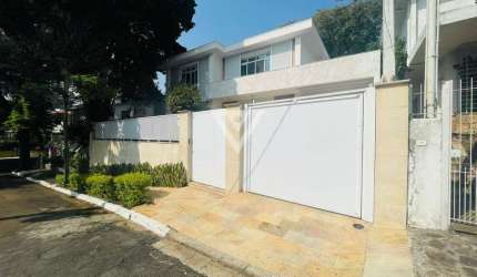 Casa em condomínio fechado com 4 quartos para alugar na Rua Flávio Queirós Morais, 267, Pacaembu, São Paulo, 519 m2 por R$ 22.499