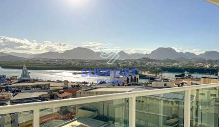 Apartamento Elegante no Centro de Guarapari com Vista para o Mar - 2 Quartos, 1 Suíte