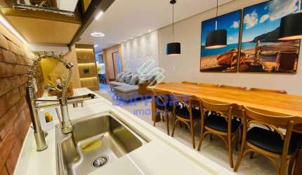 Apartamento Alto Padrão mobiliado e decorado com vista para o mar, 3 quartos à venda na Praia do Mo